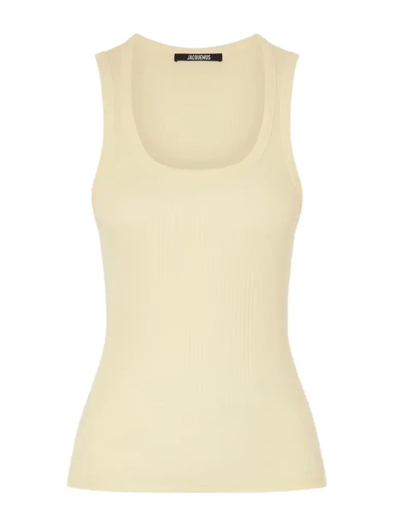 Jacquemus Ribbed Cotton-jersey Tank