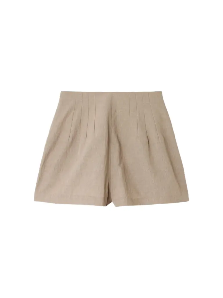 Staud Magpie Dupioni Shorts