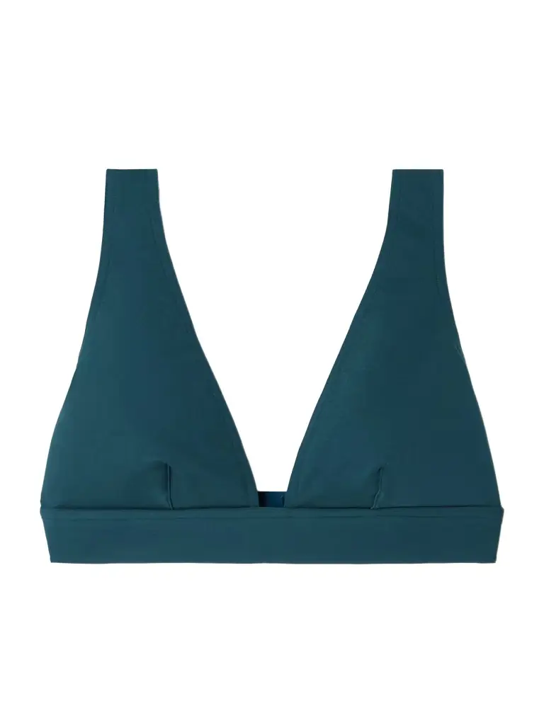 Eres Les Essentiels Chrome Triangle Bikini Top