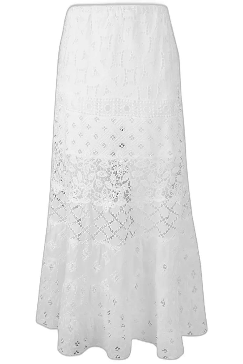 TEMPTATION POSITANO Artemisia Skirt - Bianco