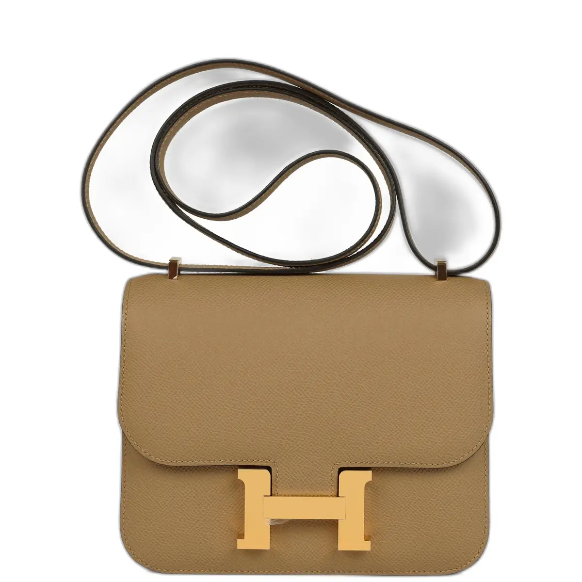 hermes Hermes Constance 18 Poussiere Epsom Gold Hardware