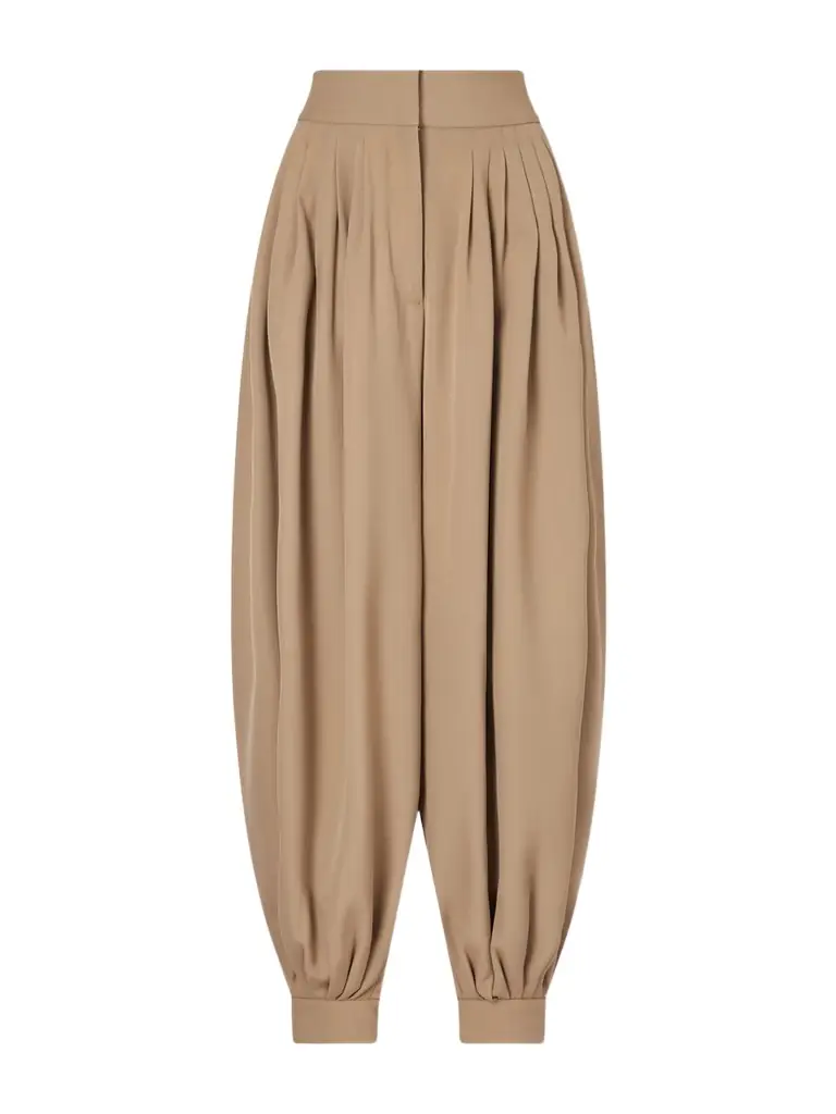 Altuzarra Chapman Pleated Wool-twill Tapered Pants