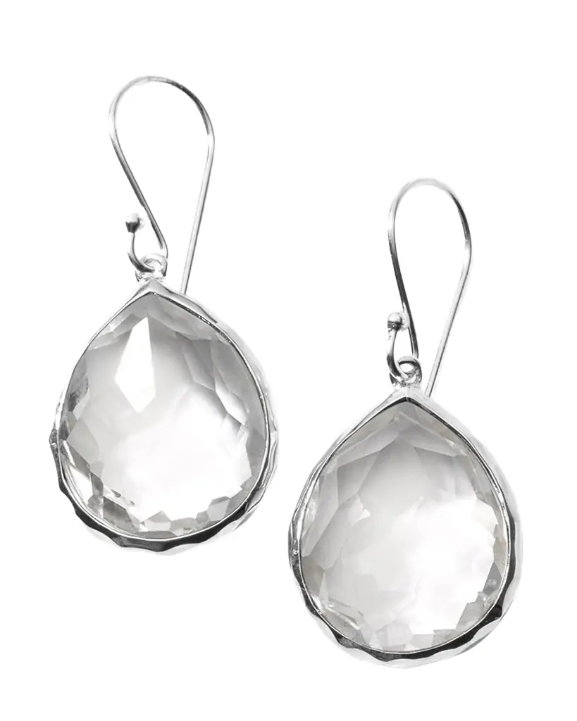Ippolita Small Teardrop Earrings in Sterling Silver