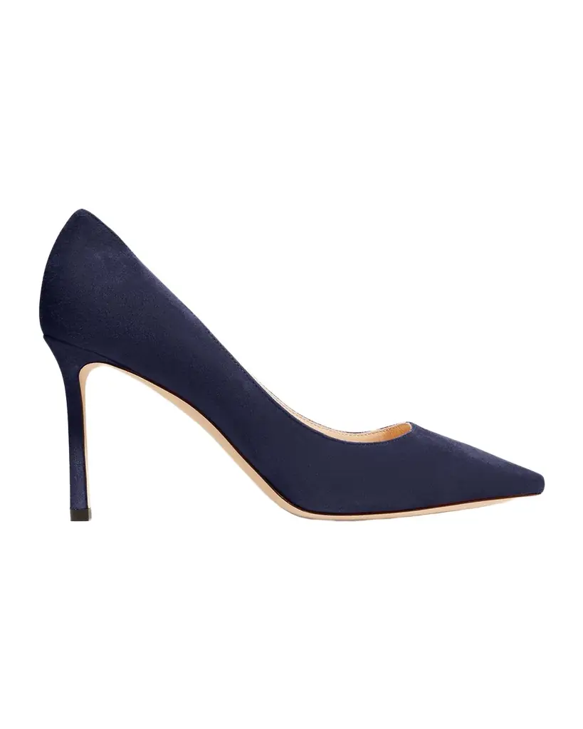 Jimmy Choo Romy Suede 85mm Pump