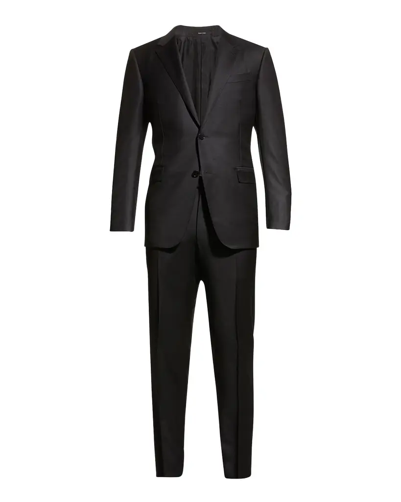 ZEGNA Men 's Trofeo Milano Two-Piece Wool Regular-Fit Suit