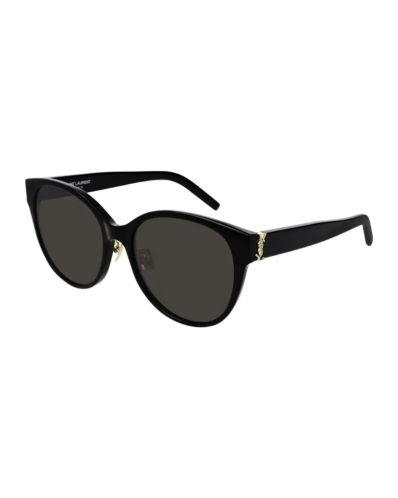 Saint Laurent SL M39 Rounded Acetate Sunglasses