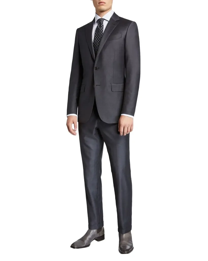 ZEGNA Men 's Trofeo Milano Two-Piece Wool Suit