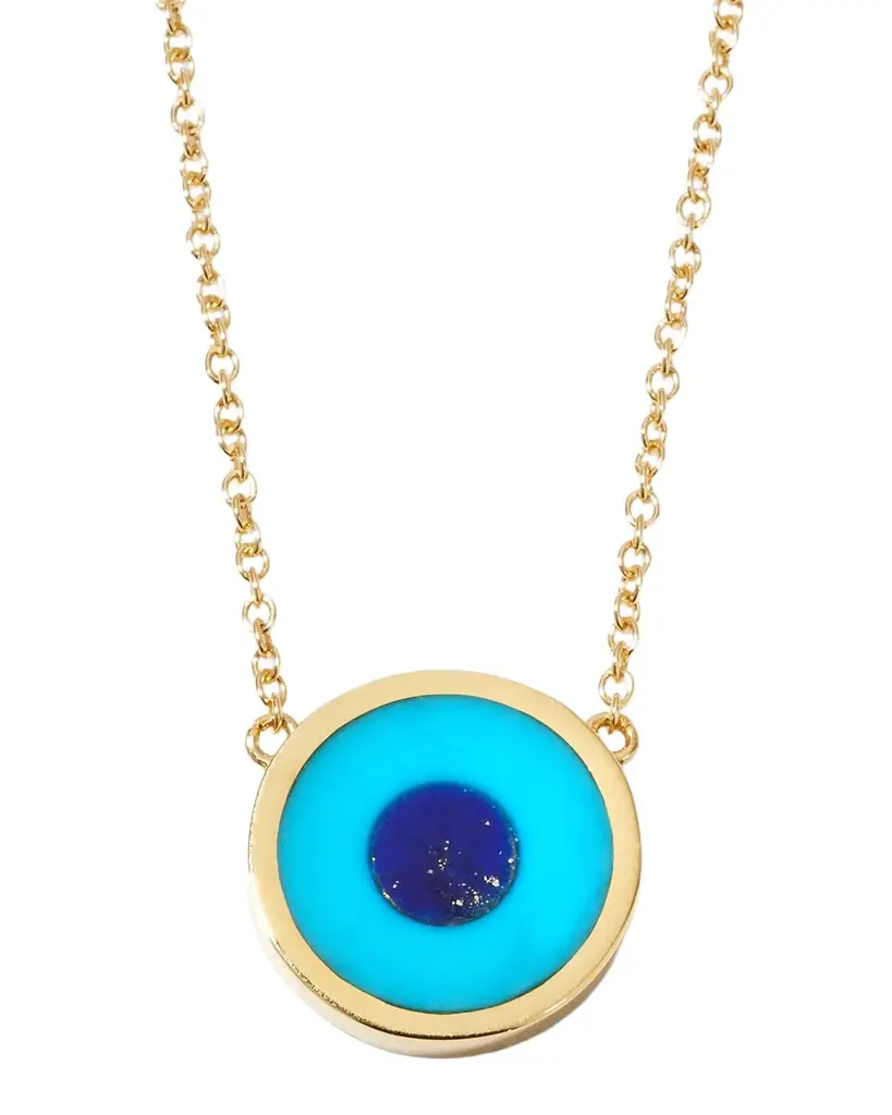 Jennifer Meyer 18k Mini Evil Eye Necklace