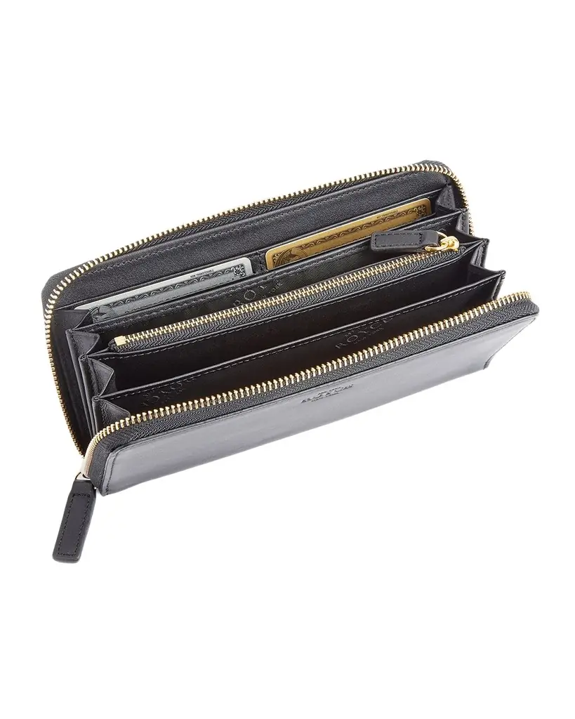 ROYCE New York RFID Blocking Continental Wallet, Personalized