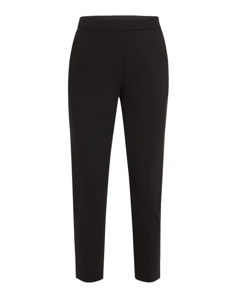 Max Mara Pegno Jersey Straight-Leg Ankle Pants