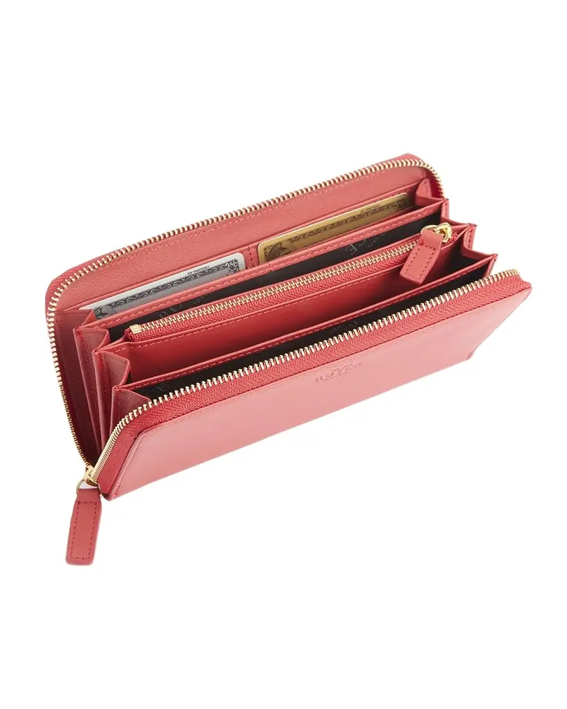ROYCE New York RFID Blocking Continental Wallet, Personalized