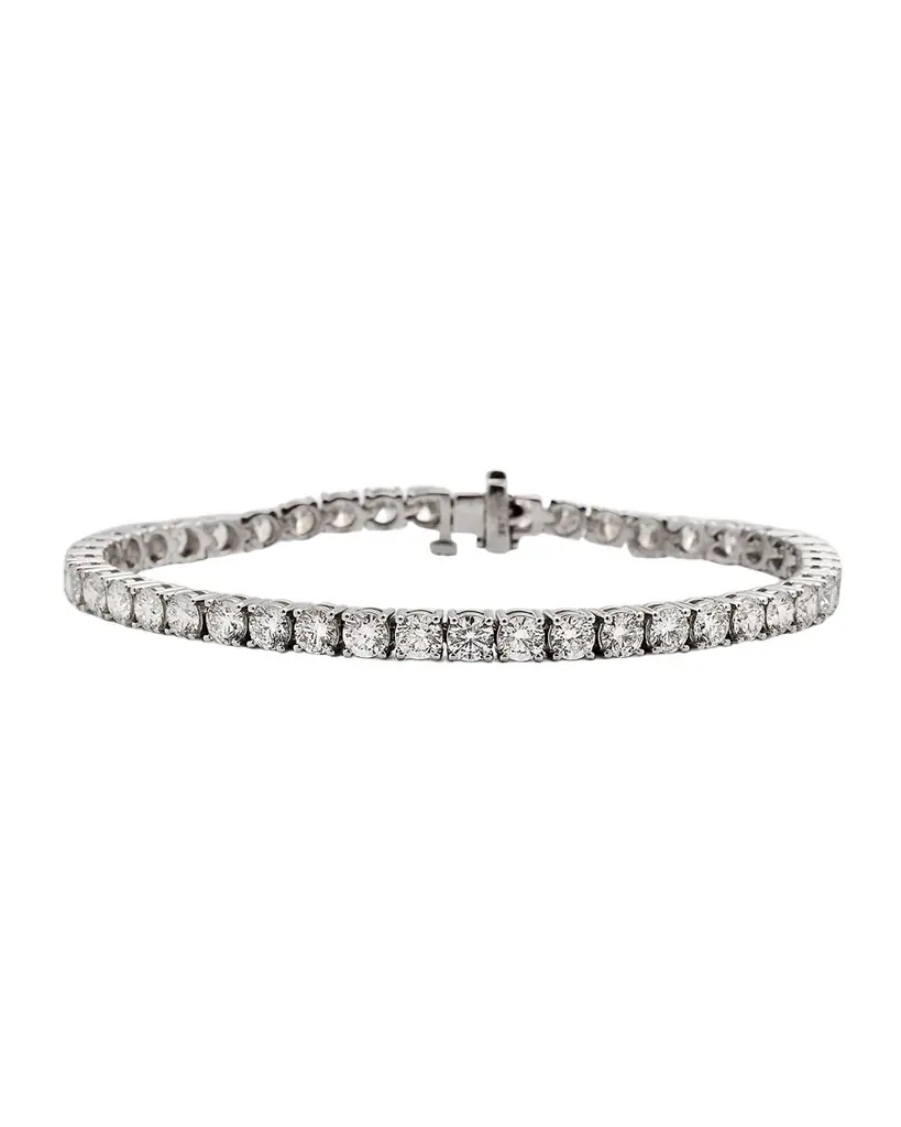 Neiman Marcus Diamonds 18K White Gold Diamond Line Bracelet