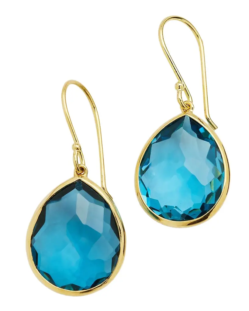 Ippolita Small Teardrop Earrings in 18K Gold