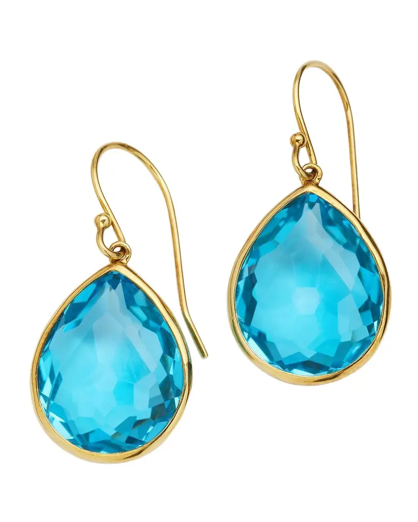 Ippolita Small Teardrop Earrings in 18K Gold