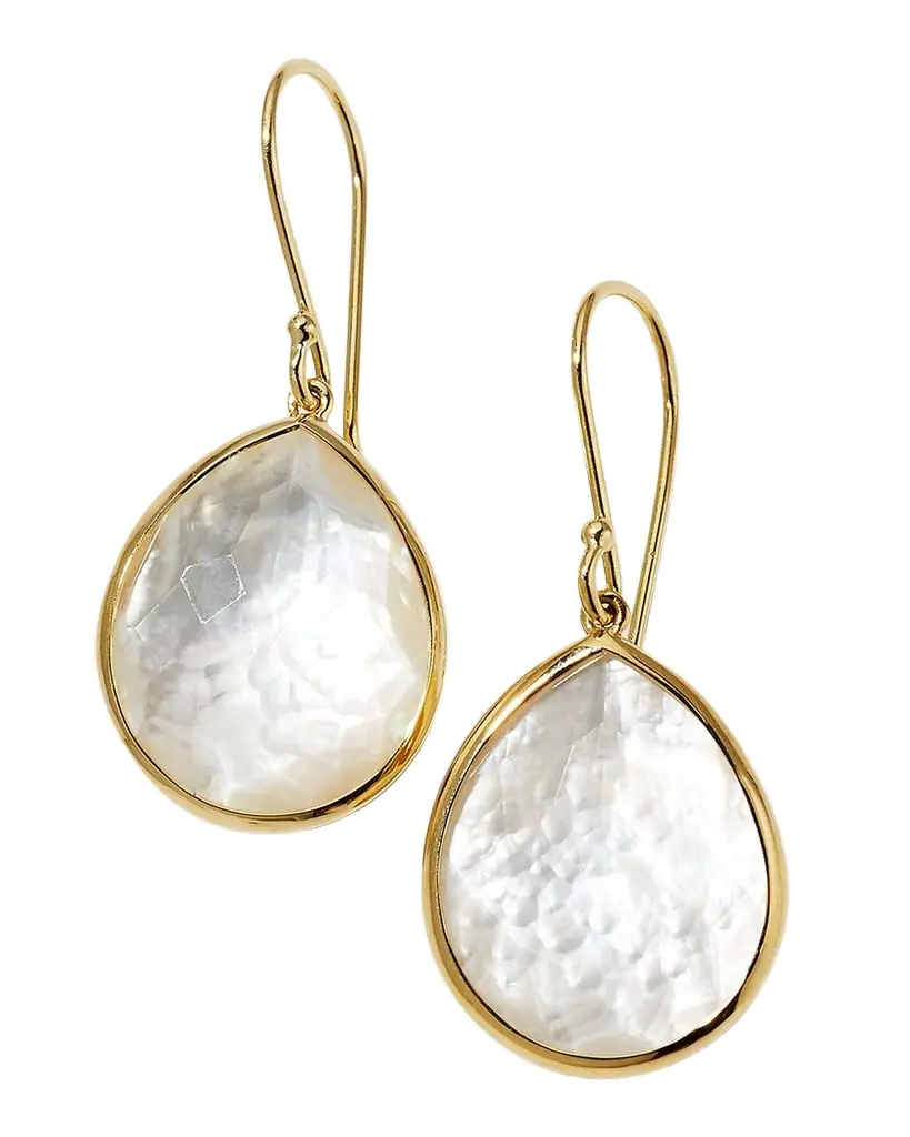 Ippolita Small Teardrop Earrings in 18K Gold
