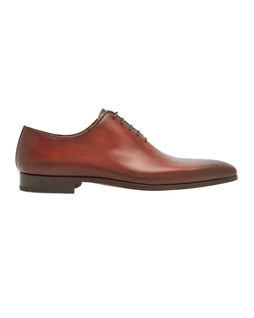 Magnanni Men 's Cruz Square-Toe Leather Oxfords