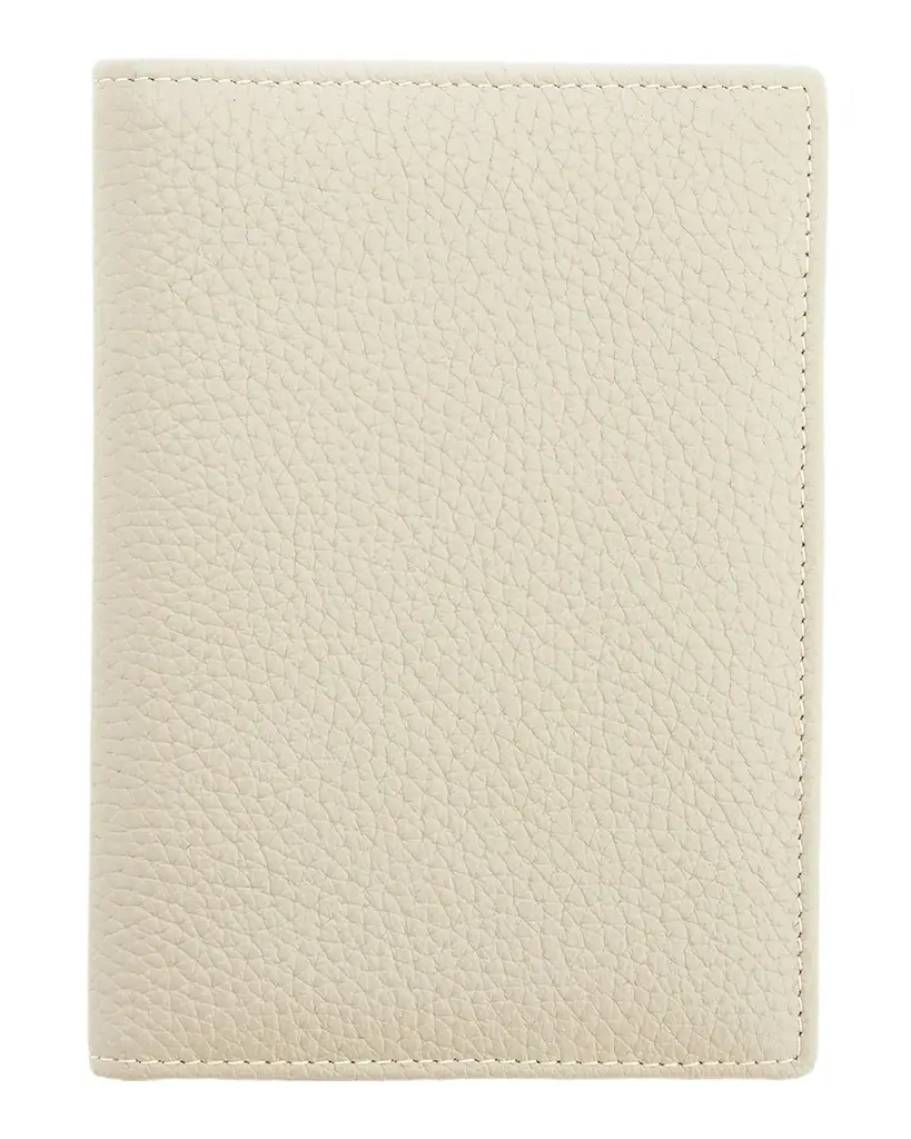 ROYCE New York Personalized Leather RFID-Blocking Passport Case