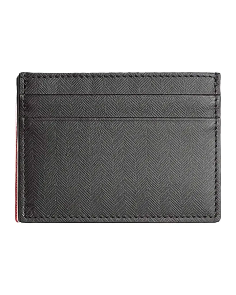 Bell 'INVITO Chevron Leather Credit Card Case