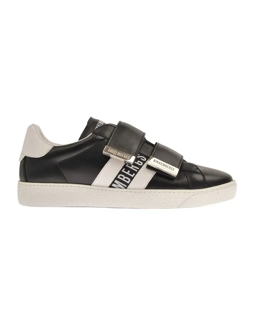 Bikkembergs Men 's Double Strap Low-Top Sneakers