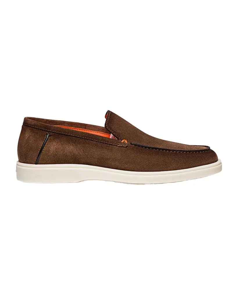 Santoni Men 's Detroit Suede Sneaker Loafers