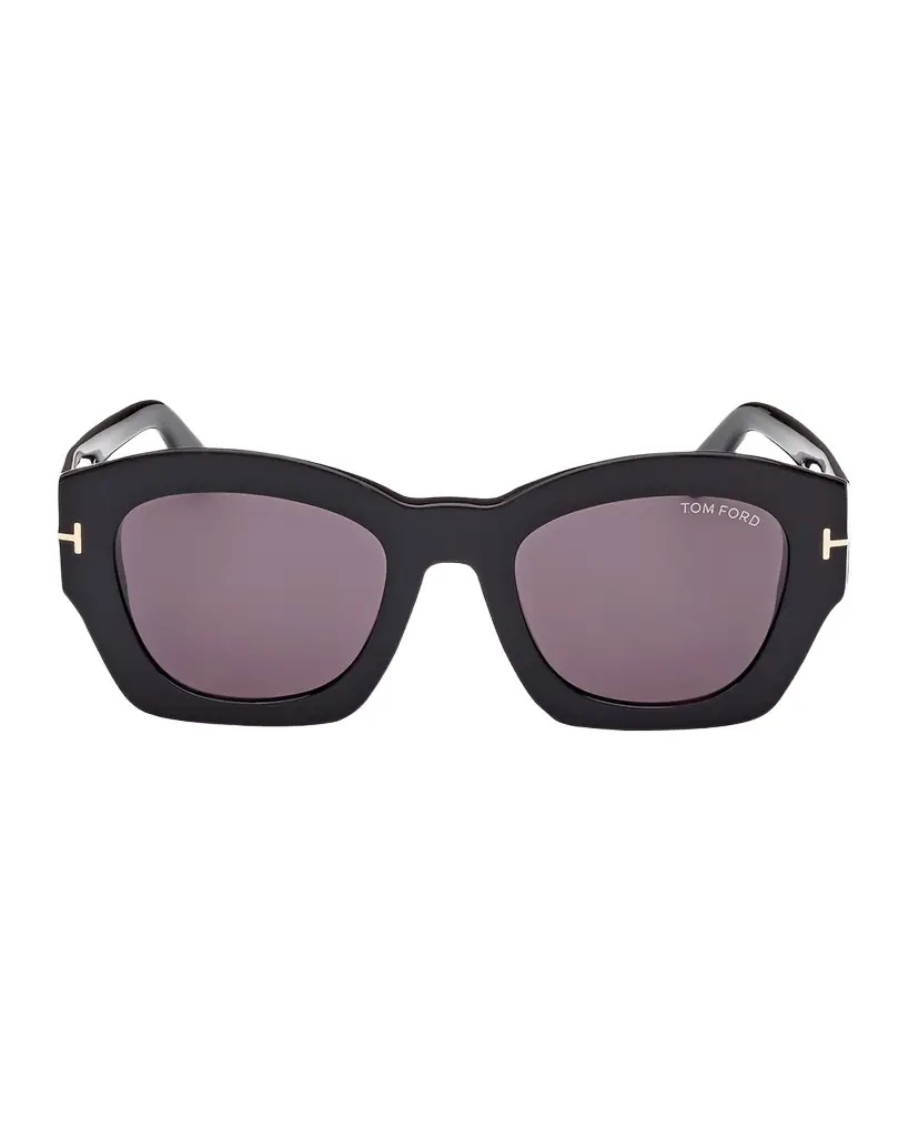 TOM FORD Guilliana Acetate Geometric Sunglasses