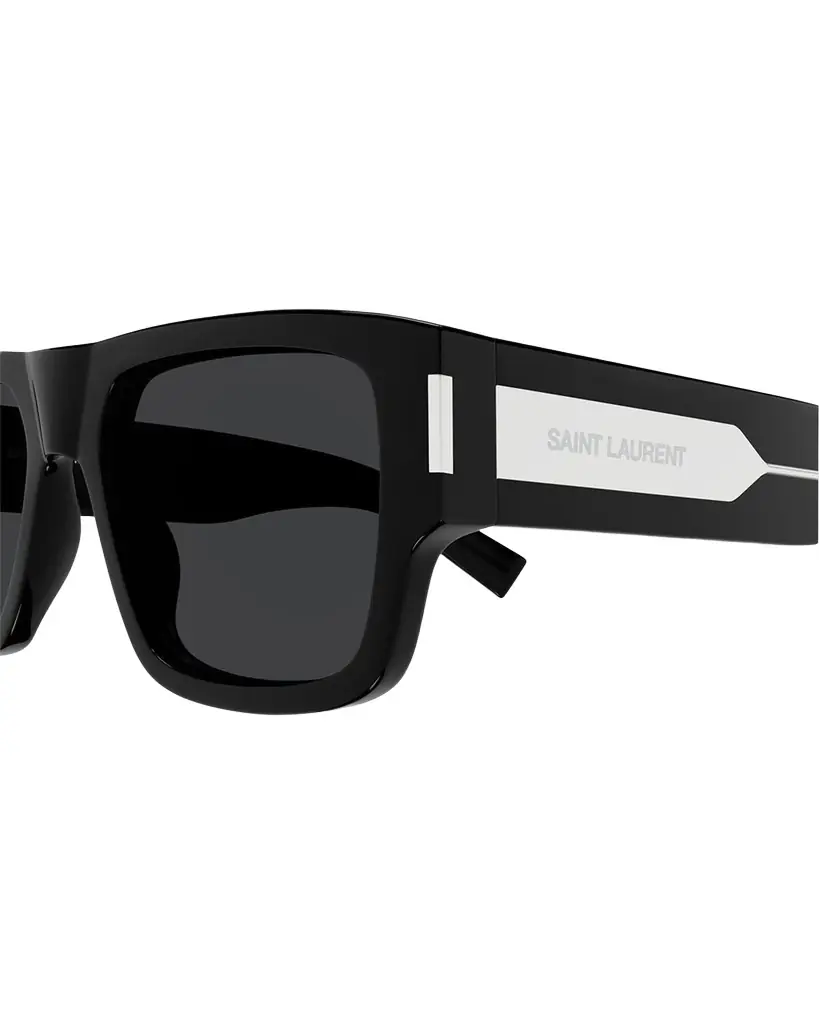Saint Laurent Men 's SL 659 Acetate Rectangle Sunglasses