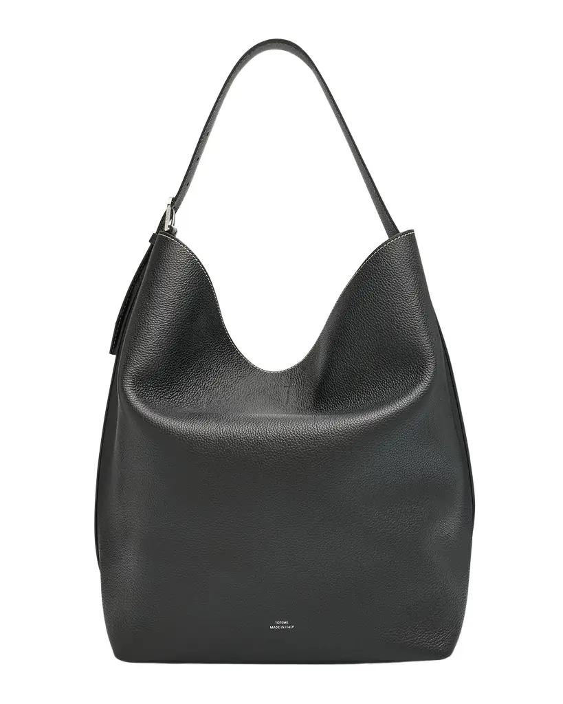 Toteme Belted Leather Tote Bag