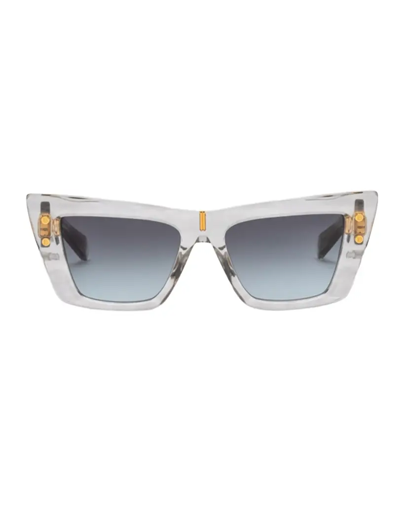 Balmain B-Eye Gradient Acetate Cat-Eye Sunglasses