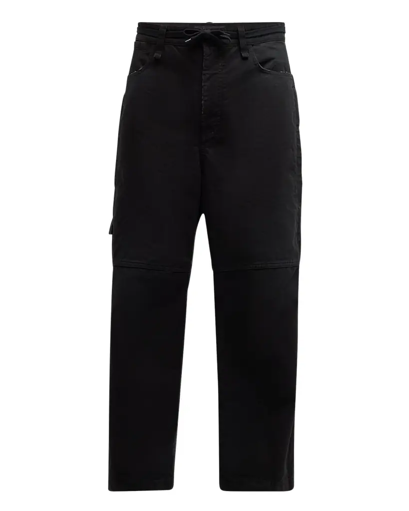 Balenciaga Men 's Cotton Ripstop Skater Pants