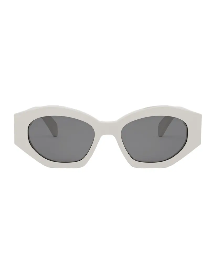 Celine Triomphe Acetate Oval Sunglasses
