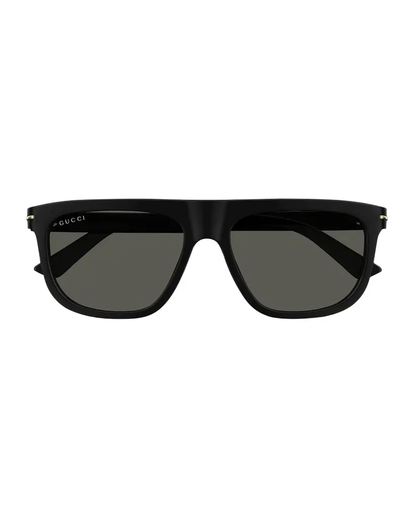 Gucci Men 's GG1726SM Acetate Rectangle Sunglasses