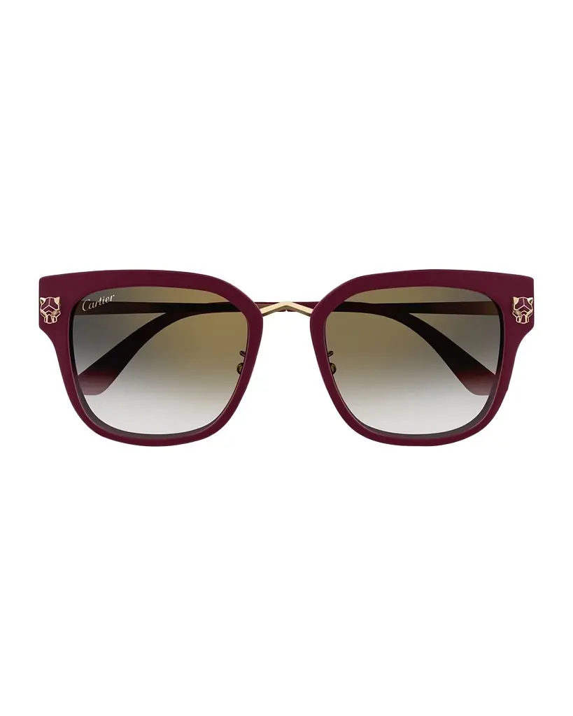 Cartier Round Acetate Sunglasses