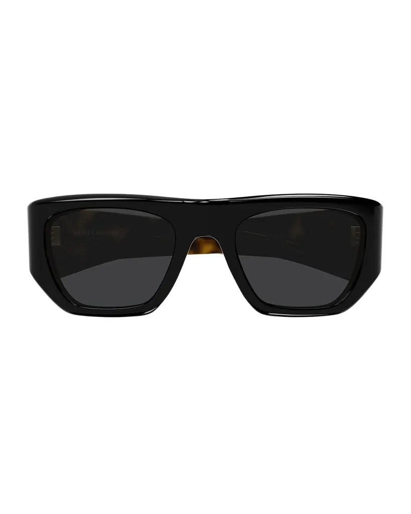 Saint Laurent Rectangle Acetate Sunglasses