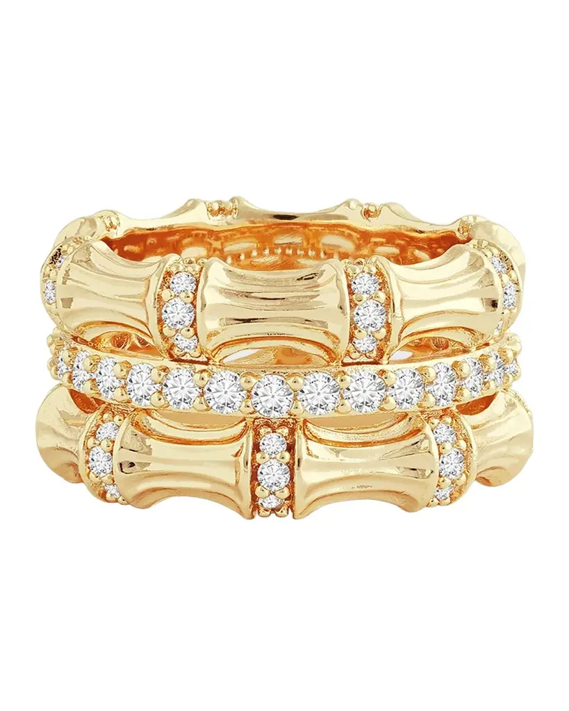 Anabel Aram Jewelry Bamboo Stack Ring