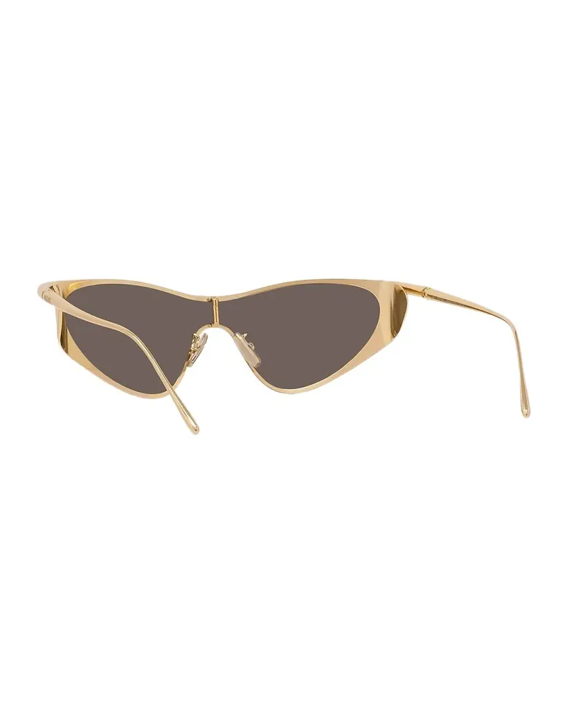 Loewe Signature Metal & Nylon Shield Sunglasses