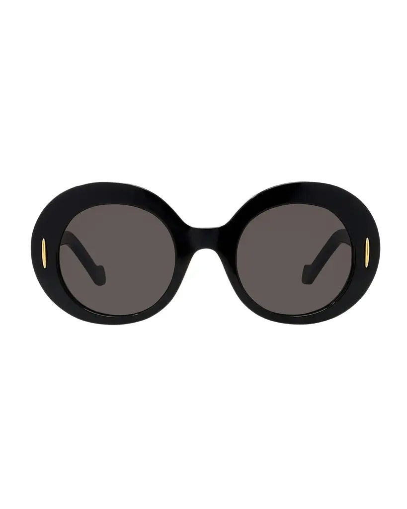 Loewe Oval Acetate Sunglasses W/ Anagram