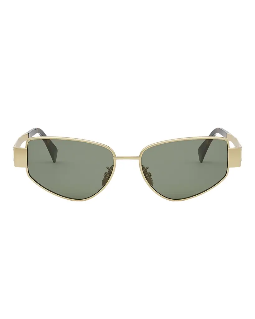 Celine Triomphe Metal Cat Eye Sunglasses