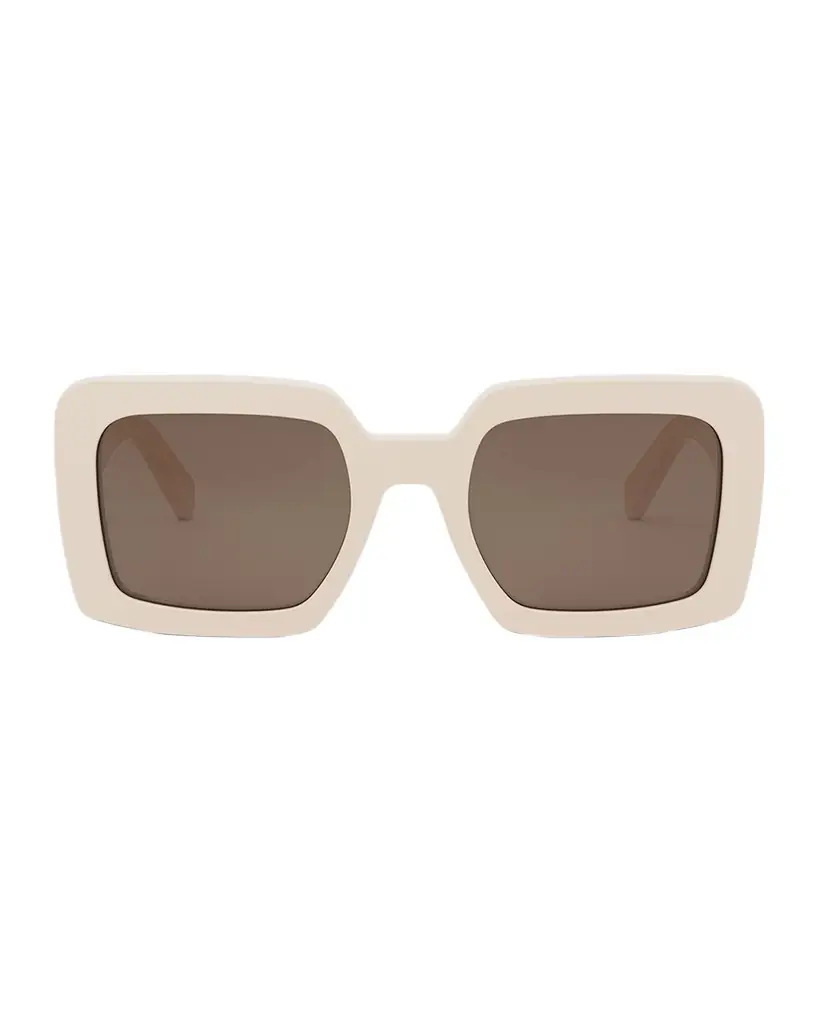 Celine Triomphe Acetate Square Sunglasses