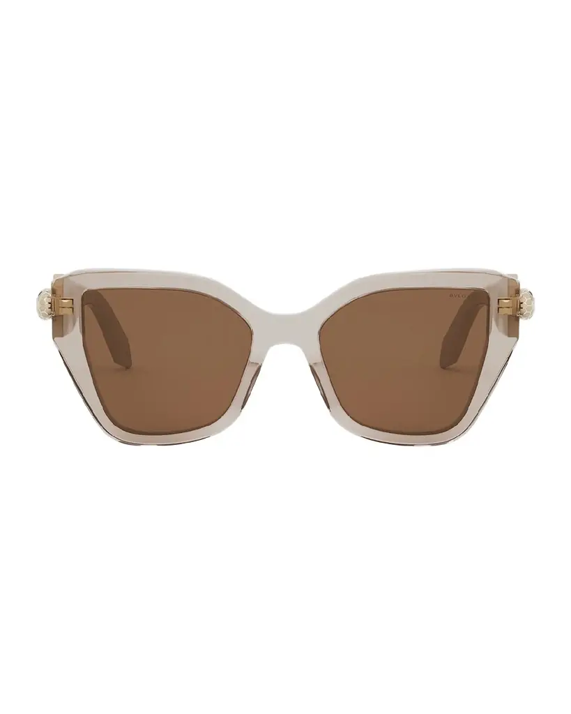 BVLGARI Serpenti Acetate Butterfly Sunglasses