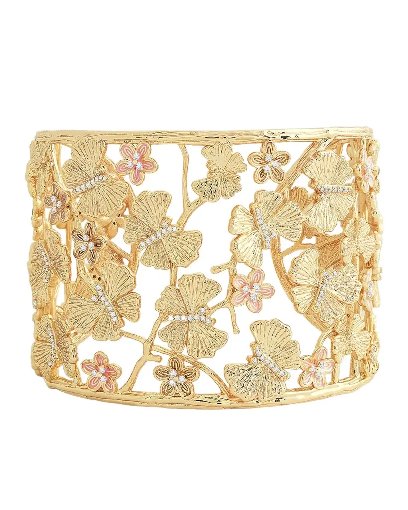 Anabel Aram Jewelry Butterfly Cuff Bracelet