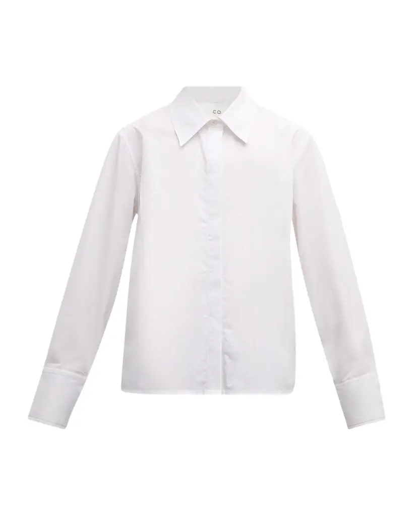 Co Fitted Button-Down tton Shirt