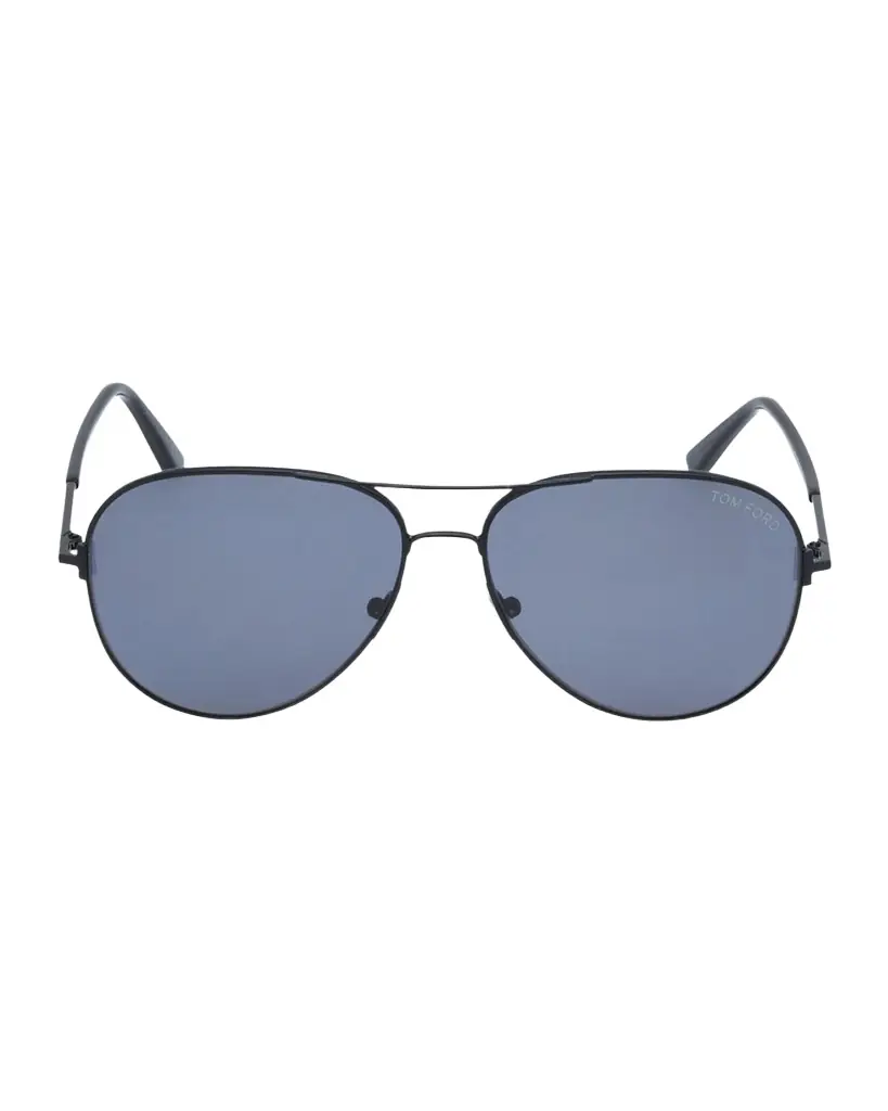 TOM FORD Clark Metal Aviator Sunglasses