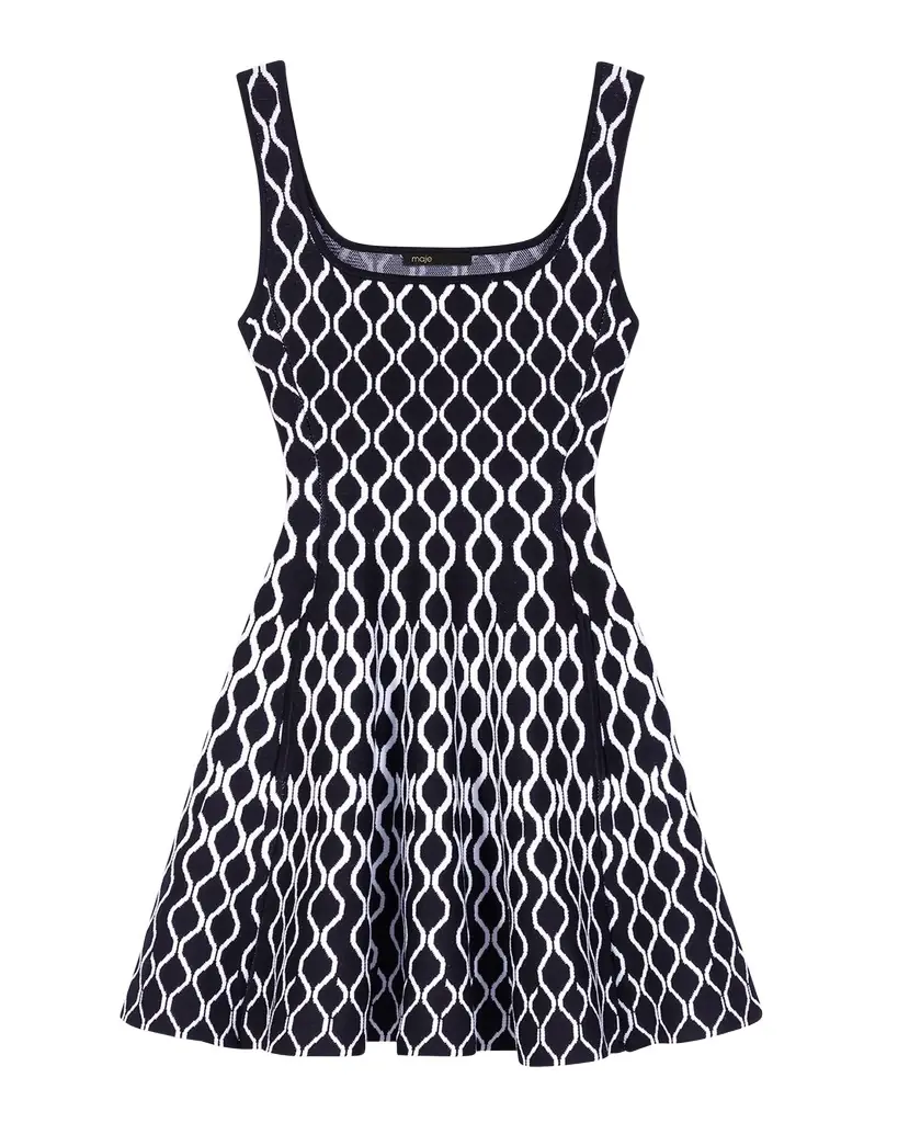 maje 2-in-1 knit dress & removable cape Maje 2-in-1 knit Dress & Removable Cape