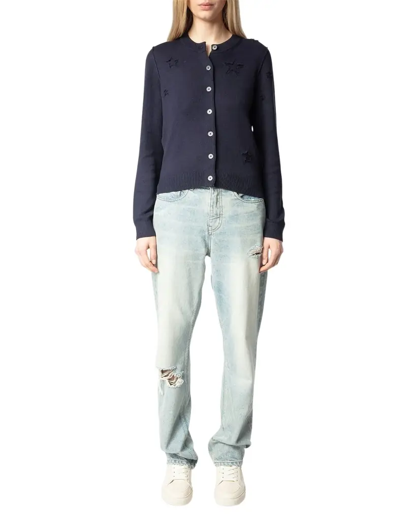 Zadig & Voltaire Alpha Seco Stars Cardigan