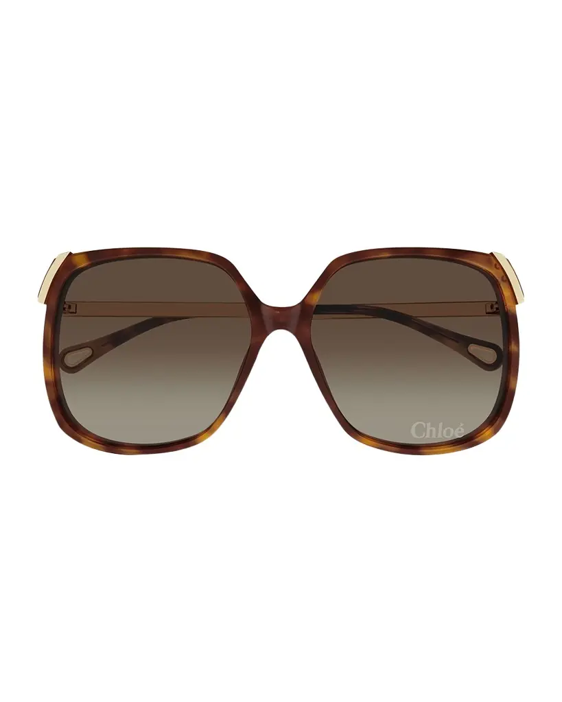 Chloe Square Acetate Sunglasses