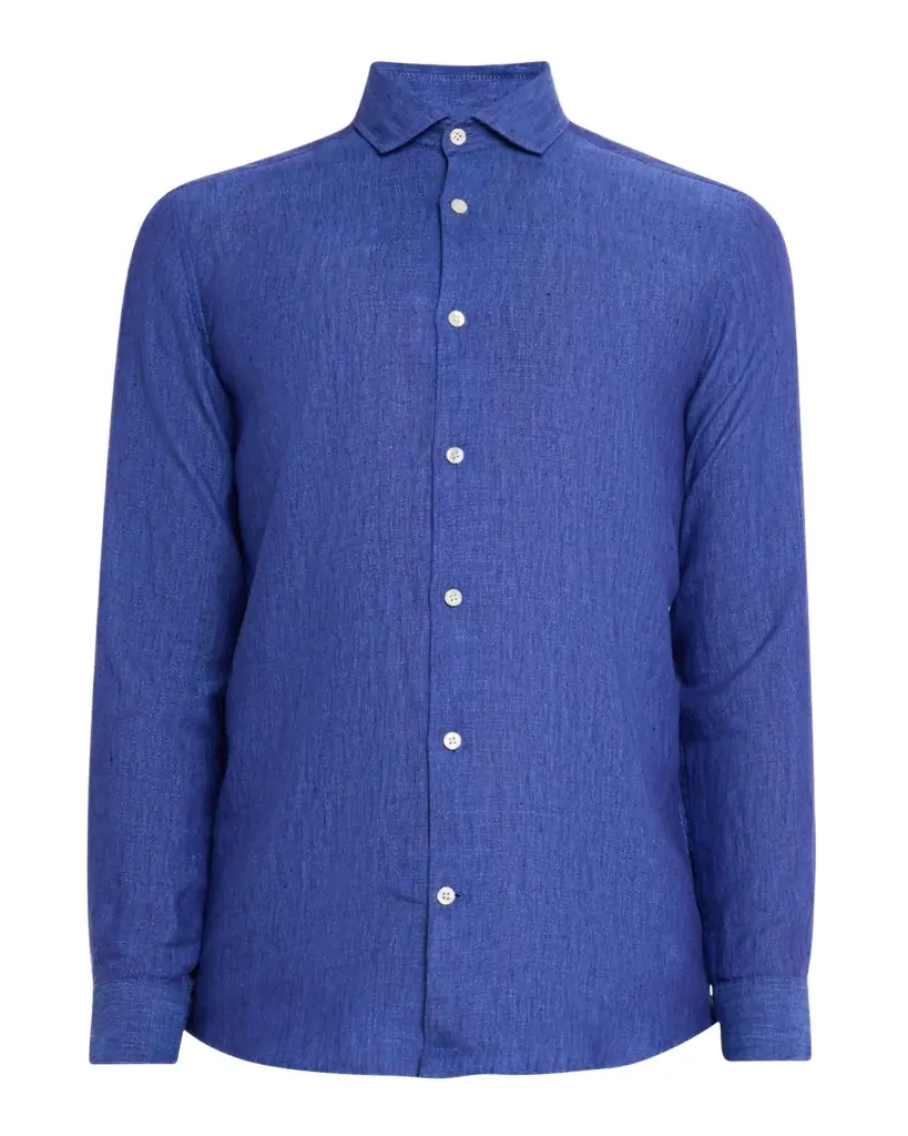 Frescobol Carioca Men 's Antonio Linen Casual Button-Down Shirt