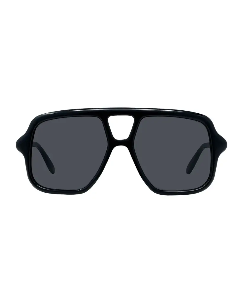 Loewe Slim Aviator Logo Sunglasses