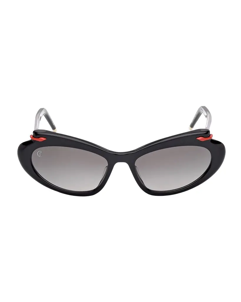 Christian Louboutin Miss Z Acetate Aviator Sunglasses - Women's Accessories