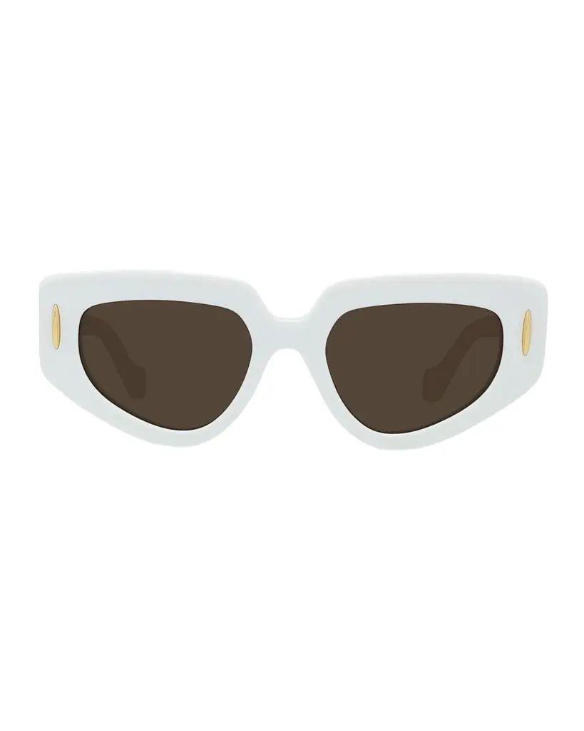 Loewe Anagram Geometric Acetate Sunglasses
