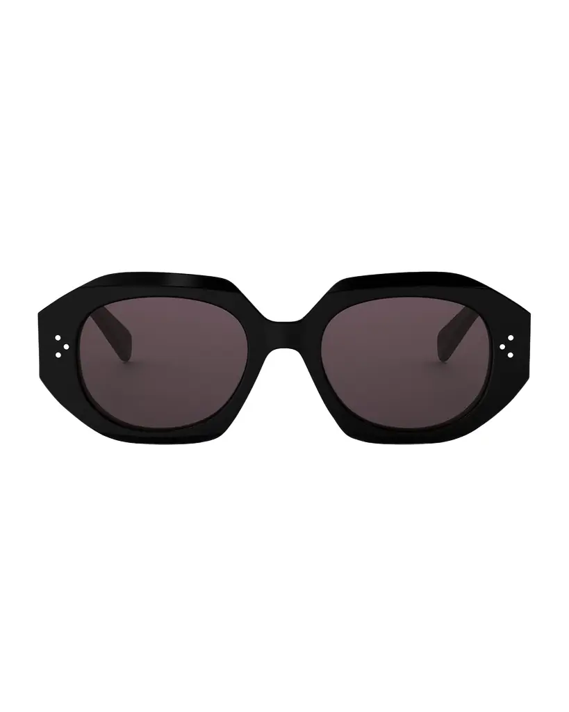 Celine 3 Dot Geometric Square Sunglasses